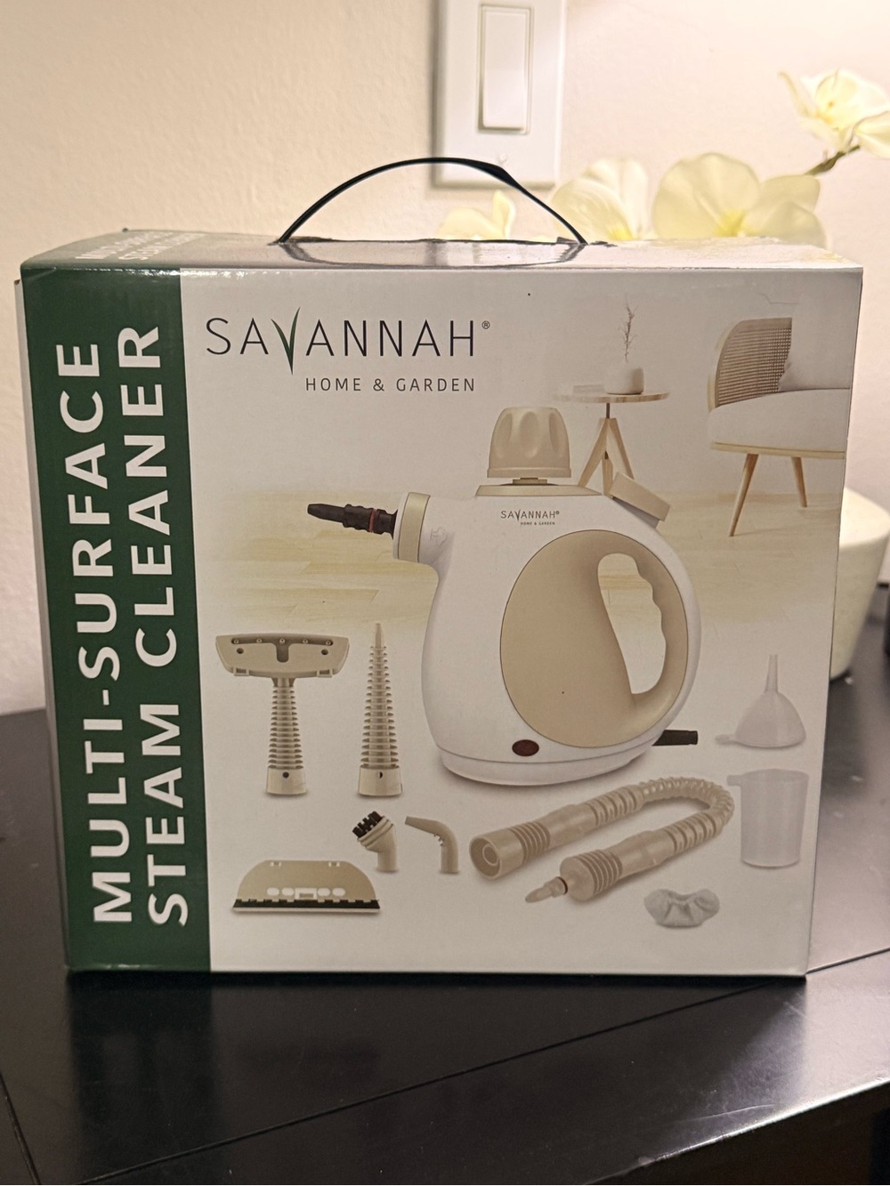 NEW Multi Surface Handheld Steam Cleaner Steamer Accessory Attachments Savannah